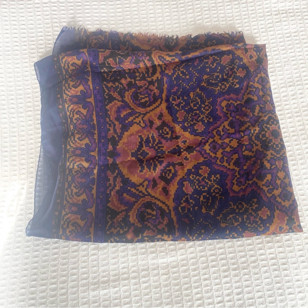 Staring at Stars Colorful Patterned Scarf